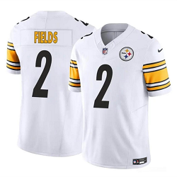 Nike Pittsburgh Steelers #2 Justin Fields White F.U.S.E. Stitched jersey