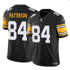 Nike Pittsburgh Steelers #84 Cordarrelle Patterson Black 2024 F.U.S.E Authentic Stitched NFL Jersey