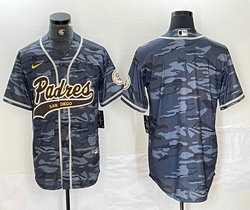 Nike San Diego Padres Blank Camo Joint Authentic Stitched baseball jersey