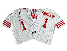 Nike San Francisco 49ers #1 Deebo Samuel Sr 2024 F.U.S.E. Authentic Stitched NFL Jersey