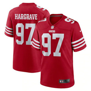 Nike San Francisco 49ers #97 Javon Hargrave Red Vapor Untouchable Authentic Stitched NFL Jerseys