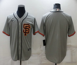 Nike San Francisco Giants Blank Cray Game new Authentic Stitched MLB Jersey