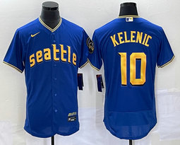 Nike Seattle Mariners #10 Jarred Kelenic City Flexbase MLB jersey