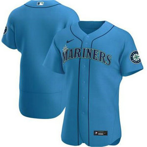 Nike Seattle Mariners Blank Royal Blue Flexbase Authentic Stitched MLB Jersey