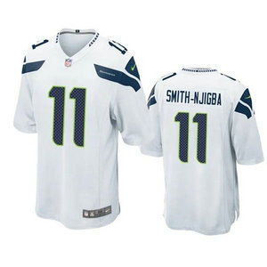 Nike Seattle Seahawks #11 Jaxon Smith-Njigba White Vapor Untouchable Authentic Stitched NFL Jersey