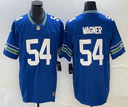 Nike Seattle Seahawks #54 Bobby Wagner Blue 2023 F.U.S.E. Vapor Untouchable Stitched Football Jersey