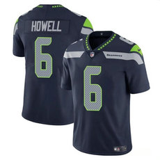 Nike Seattle Seahawks #6 Sam Howell Navy Vapor Untouchable Authentic Stitched NFL Jersey