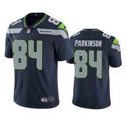 Nike Seattle Seahawks #84 Colby Parkinson Navy Vapor Untouchable Authentic Stitched NFL Jersey