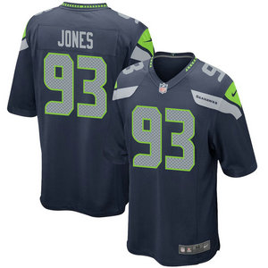 Nike Seattle Seahawks #93 Dre’mont Jones Blue Vapor Untouchable Authentic Stitched NFL Jersey