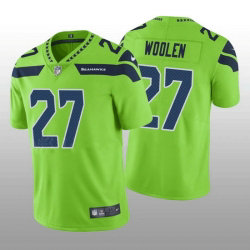 Nike Seattle Seahawks 27 Tariq Woolen Green Vapor Untouchable Authentic Stitched NFL Jersey
