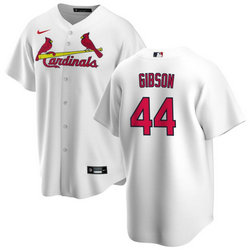 Nike St. Louis Cardinals #44 Kyle Gibson White Game Authentic Stitched MLB Jersey