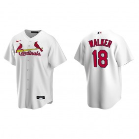Nike St.Louis Cardinals #18 Jordan Walker White Game Authentic Stitched MLB Jersey