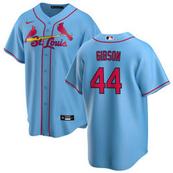 Nike St.Louis Cardinals #44 Kyle Gibson Blue Game Authentic stitched MLB jersey