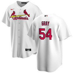 Nike St.Louis Cardinals #54 Sonny Gray White Game Authentic stitched MLB jersey