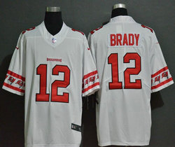 Nike Tampa Bay Buccaneers #12 Tom Brady Team Logos Fashion Vapor Untouchable Authentic Stitched NFL jersey