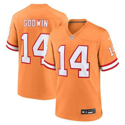 Nike Tampa Bay Buccaneers #14 Chris Godwin Yellow Throwback Vapor Untouchable Authentic Stitched NFL Jersey.webp