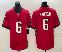 Nike Tampa Bay Buccaneers #6 Baker Mayfield Red Vapor Untouchable Authentic Stitched NFL Jersey