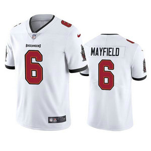 Nike Tampa Bay Buccaneers #6 Baker Mayfield White Vapor Untouchable Authentic Stitched NFL Jersey