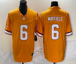 Nike Tampa Bay Buccaneers #6 Baker Mayfield Yellow 2023 F.U.S.E. Vapor Untouchable Stitched Football Jersey