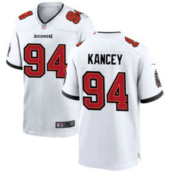 Nike Tampa Bay Buccaneers 94 Calijah Kancey White Vapor Untouchable Authentic Stitched NFL Jersey