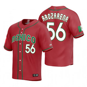 Nike Tampa Bay Rays #56 Randy Arozarena version of Mexico Authentic stitched MLB jersey