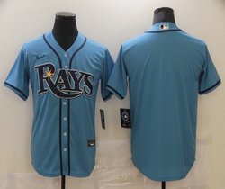 Nike Tampa Bay Rays Blank Light Blue Game Authentic stitched MLB jersey