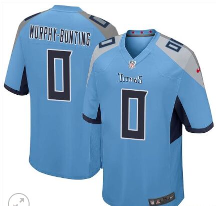 Nike Tennessee Titans #0 Sean Murphy-Bunting Light Blue Vapor Untouchable Authentic Stitched NFL Jersey