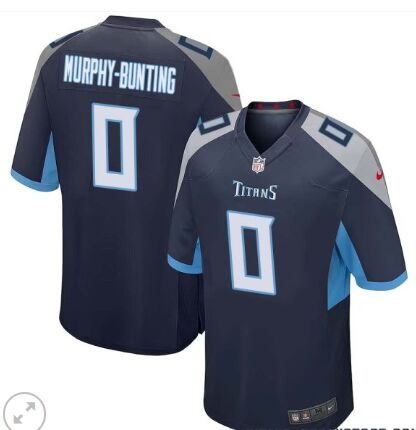 Nike Tennessee Titans #0 Sean Murphy-Bunting Navy Vapor Untouchable Authentic Stitched NFL Jersey