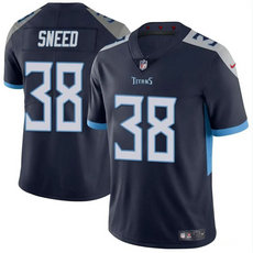 Nike Tennessee Titans #38 L'Jarius Sneed Navy Vapor Untouchable Authentic Stitched NFL Jersey