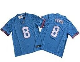 Nike Tennessee Titans #8 Will Levis Light Blue 2023 F.U.S.E. Vapor Untouchable Stitched Football Jersey