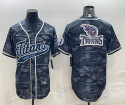 Nike Tennessee Titans Camo Joint Big Logo Authentic Stitched baseball jersey