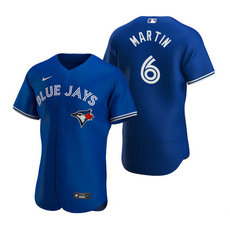 Nike Toronto Blue Jays #6 Austin Martin Royal Flexbase 2020 MLB Draft Jersey