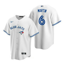 Nike Toronto Blue Jays #6 Austin Martin White Game 2020 MLB Draft Jersey