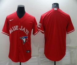 Nike Toronto Blue Jays Blank Red Game Authentic Stitched MLB Jersey
