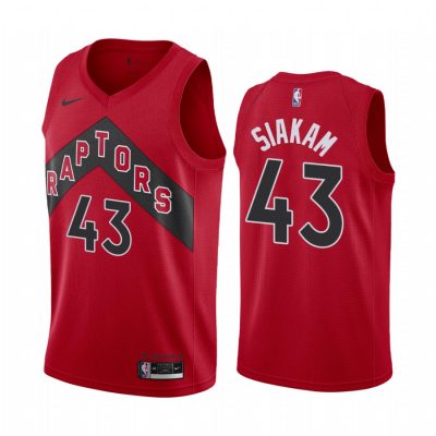 Nike Toronto Raptors #43 Pascal Siakam Red Authentic Stitched NBA Jersey