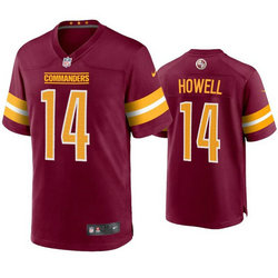 Nike Washington Redskins #14 Sam Howell red The commander Vapor Untouchable Authentic Stitched NFL Jerseys