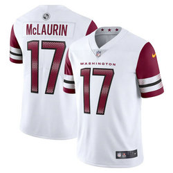Nike Washington Redskins #17 Terry McLaurin White The commander Vapor Untouchable Authentic Stitched NFL Jerseys