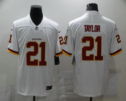 Nike Washington Redskins #21 Sean Taylor White New Vapor Untouchable Authentic Stitched NFL Jersey