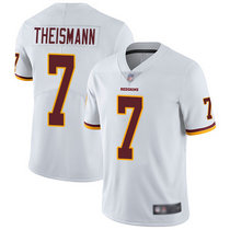 Nike Washington Redskins #7 Joe Theismann White Vapor Untouchable Limited Authentic Stitched NFL Jersey