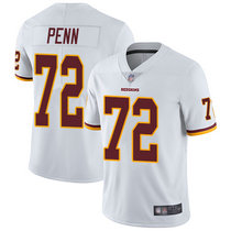 Nike Washington Redskins #72 Donald Penn White Vapor Untouchable Limited Authentic Stitched NFL Jersey