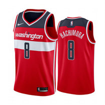Nike Washington Wizards #8 Rui Hachimura Red Game Authentic Stitched NBA jersey