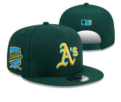Oakland Athletics MLB Snapbacks Hats YD 01