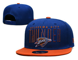 Oklahoma City Thunder NBA Snapbacks Hats YS 001