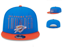 Oklahoma City Thunder NBA Snapbacks Hats YS 004