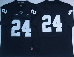 Penn State Nittany Lions #24 Miles Sanders Blue Vapor Untouchable Stitched College Jersey