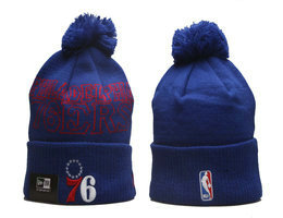Philadelphia 76ers NBA Knit Beanie Hats YP 1