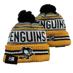 Pittsburgh Penguins NHL Knit Beanie Hats YD 5