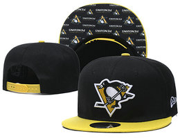 Pittsburgh Penguins NHL Snapbacks Hats LH 002