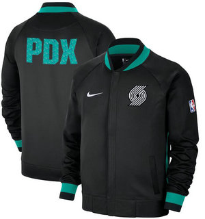 Portland Trail Blazers City Edition Showtime Thermaflex Full-Zip Jacket