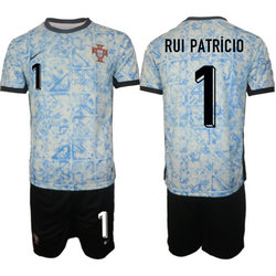 Portugal 2024-25 #1 PUI PATRICIO Away Soccer Jersey